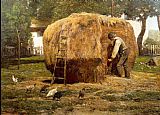 The Barnyard by childe hassam